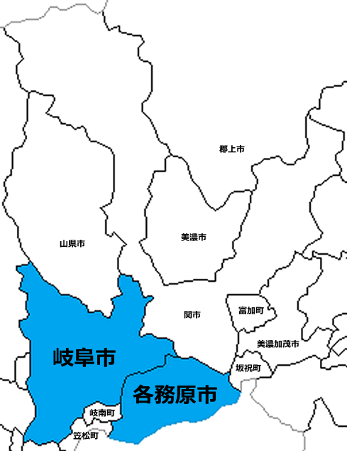 配達エリア地図